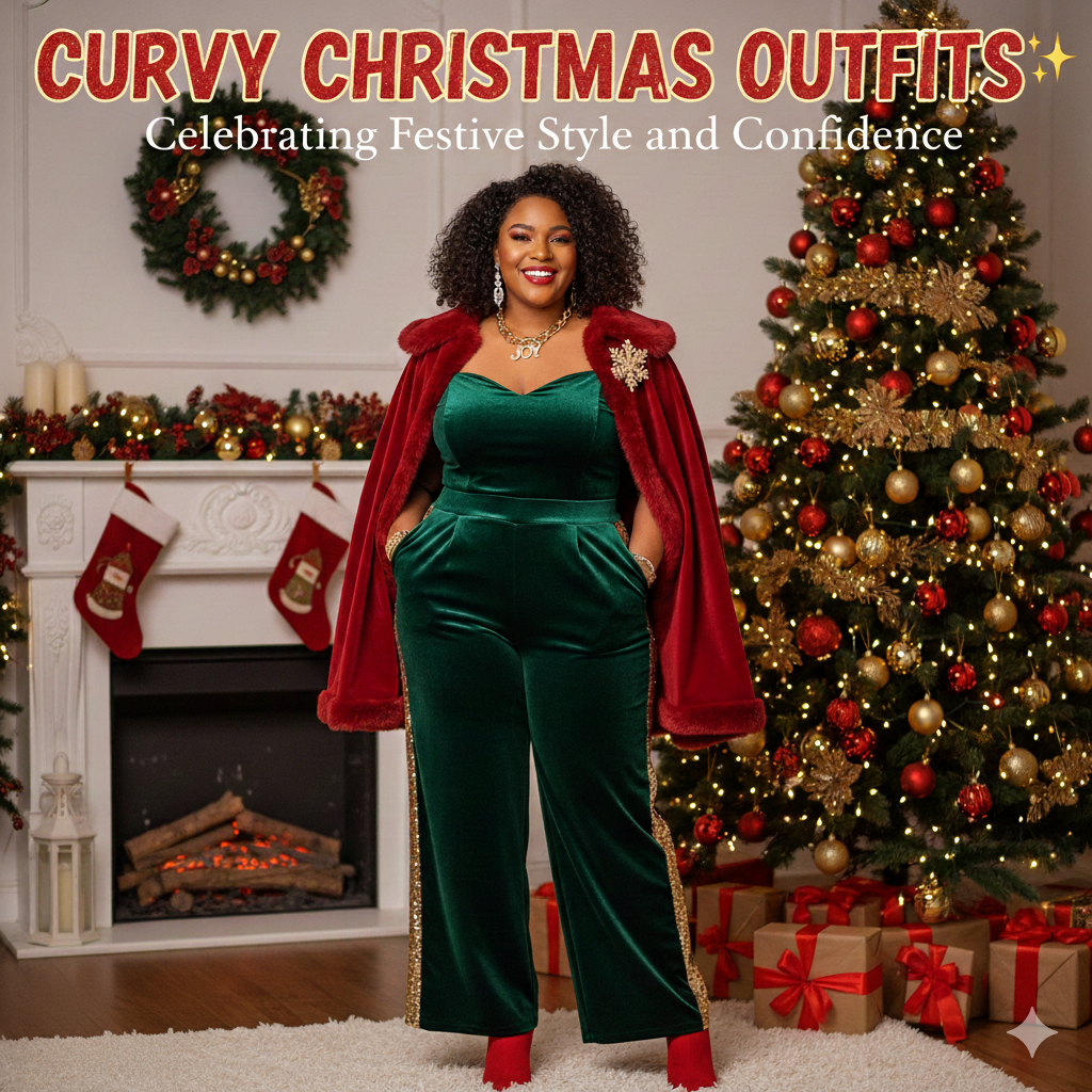 Curvy Christmas Outfits