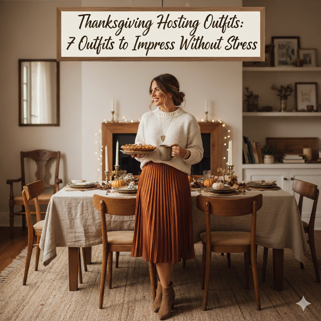 Thanksgiving Hosting Outfits