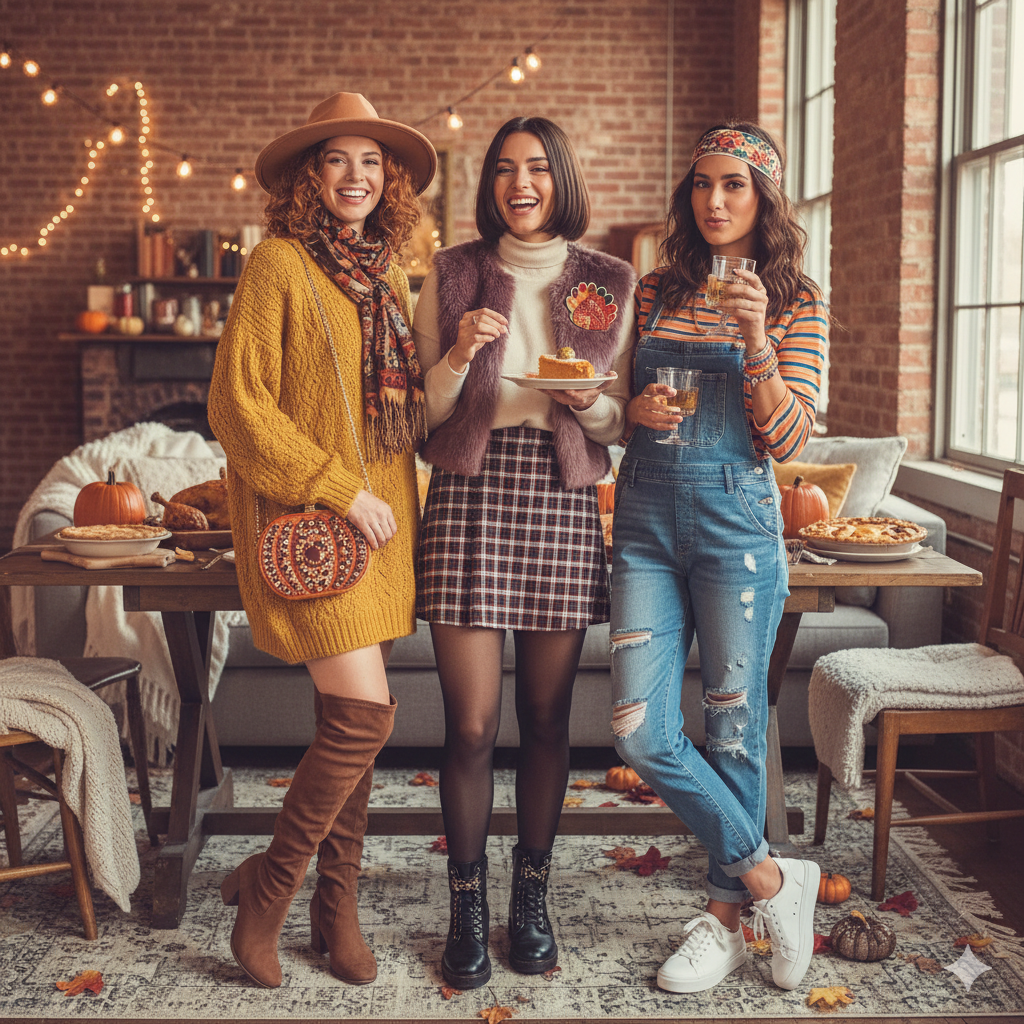Friendsgiving Outfit Ideas