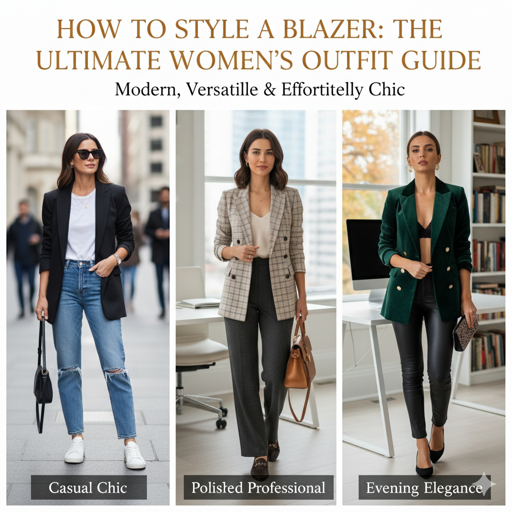 how to style a blazer
