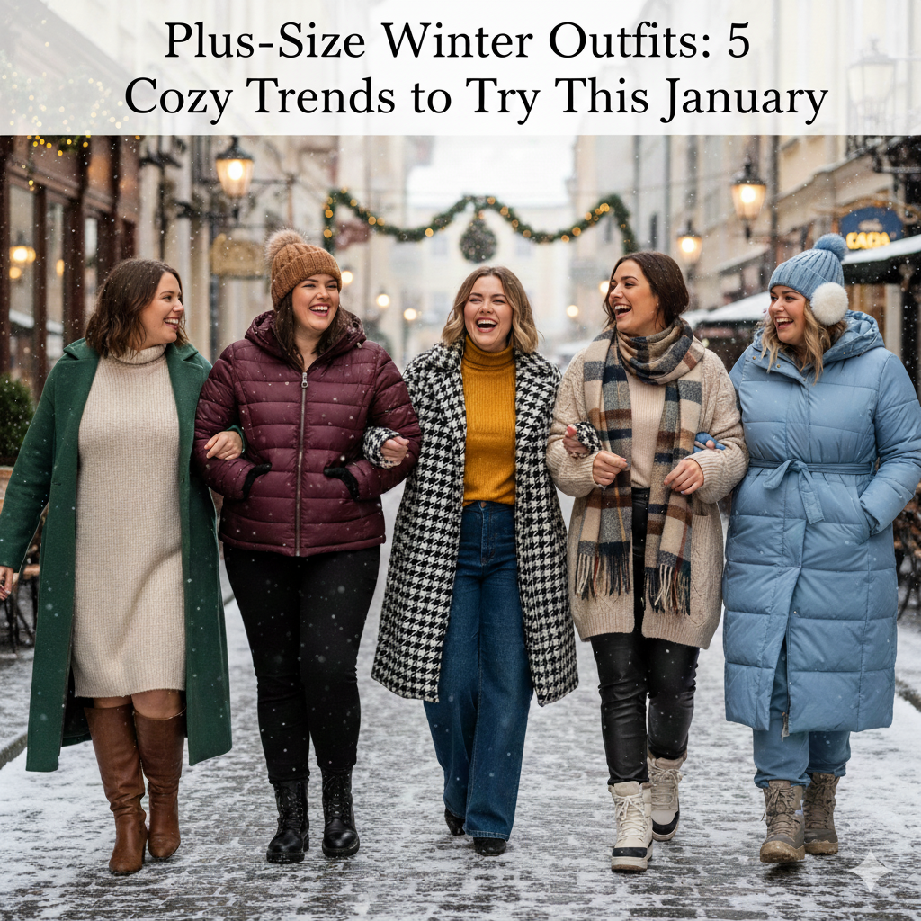 Plus-Size Winter Outfits